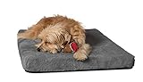 TrendPet VitaMedog - Viskoelastische Matratze Hundebett für Hunde grau (110x70cm)